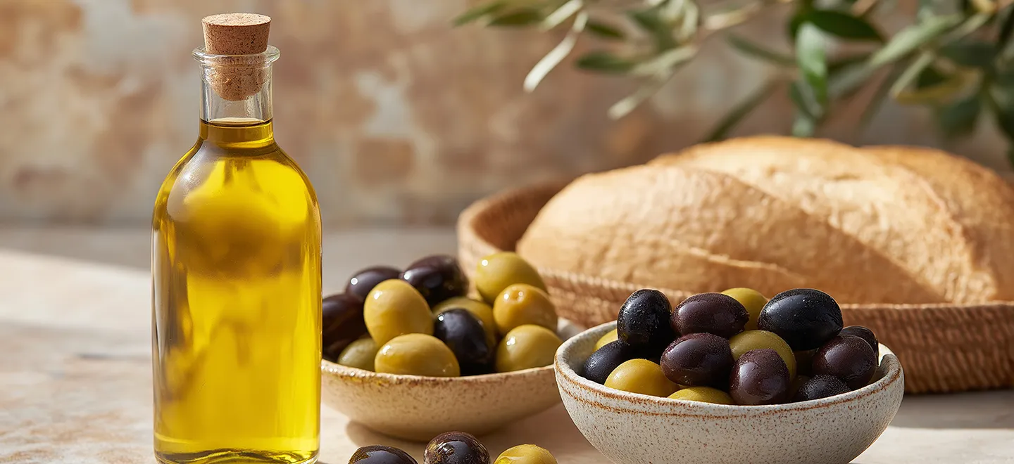 Tasting extra virgin olive oil