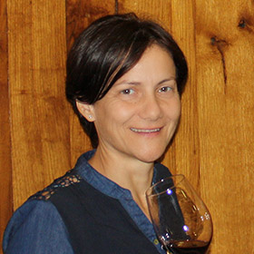 Portrait of Albina Durante, Sommelier and Experience Designer