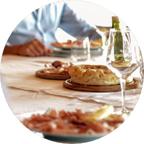 Traditional Venetian gastronomy with local dishes