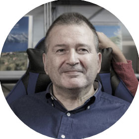 Portrait of Mauro Totola, CEO and Travel Designer